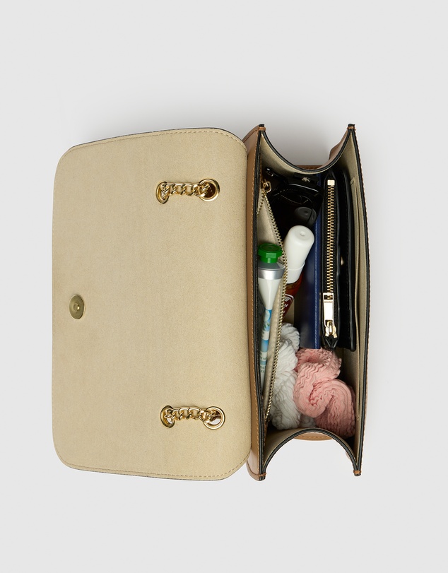 Florence - Linda Camel Crossbody Bag