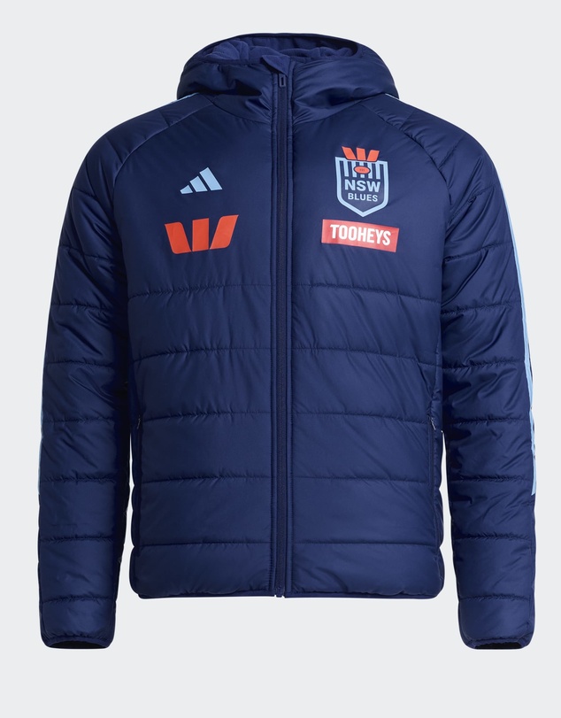 adidas Performance - Westpac NSW Blues Winter Puffer Jacket Mens Mens