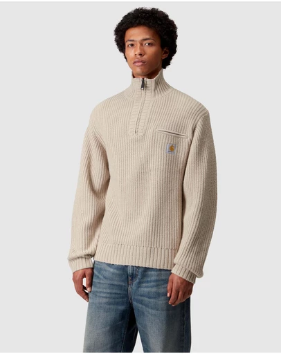 Carhartt WIP - Detroit Half Zip Sweater