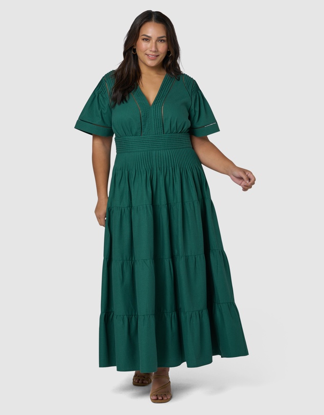 Something 4 Olivia - Abby Linen Maxi Dress