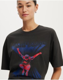 Cotton On - The Lcn Music Boxy Graphic Tee