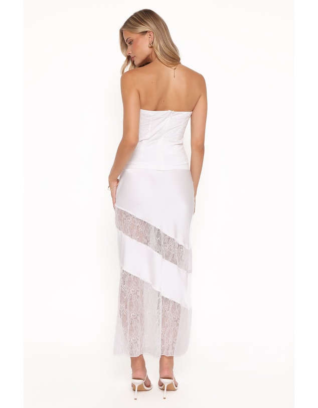 Petal & Pup - Winona Lace Maxi Skirt - White