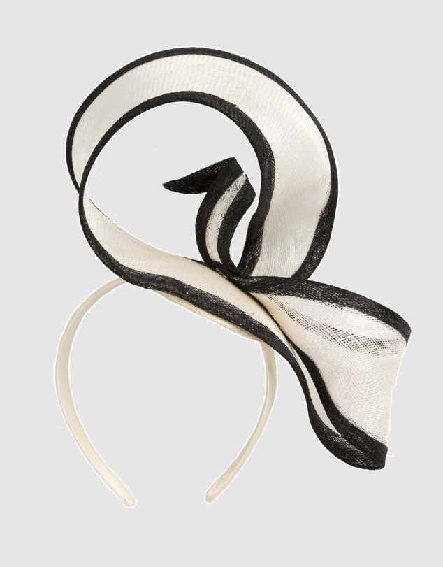 Max Alexander - Tall Sinamay Fascinator Headband
