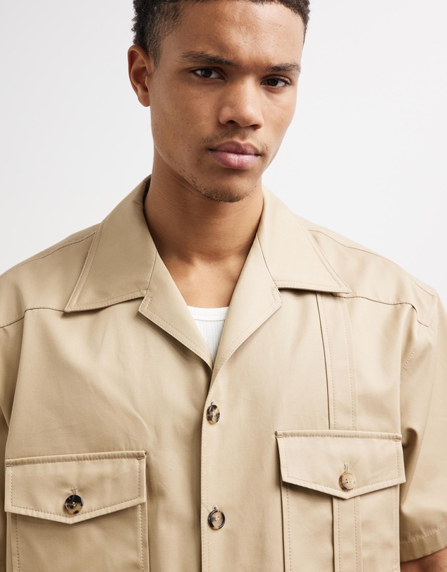 Recto - Matt Cotton Multi Pockets Shirt