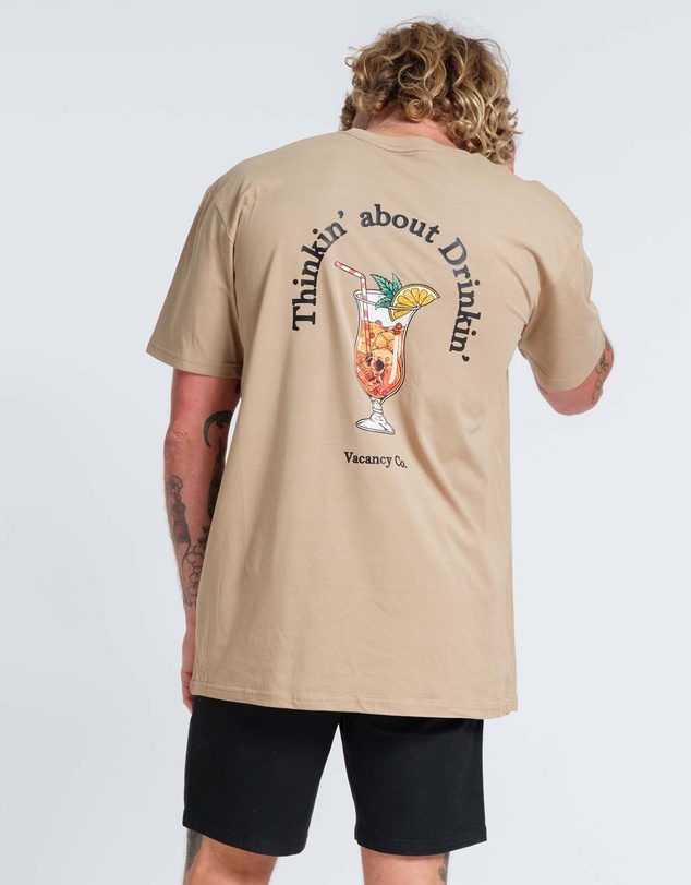 Vacancy Co - Thinkin about Drinking Tee