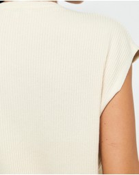 AERE - April Organic Cotton Knit Vest