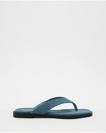 Dazie - Isla Denim Thongs