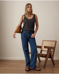 Ceres Life - Bloom Slouchy Scoop Tank