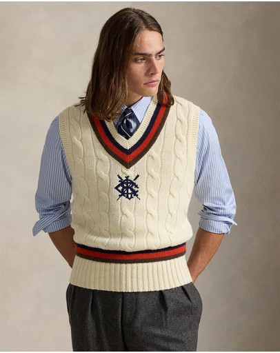 Polo Ralph Lauren - Wool-Blend Cricket Sweater Vest