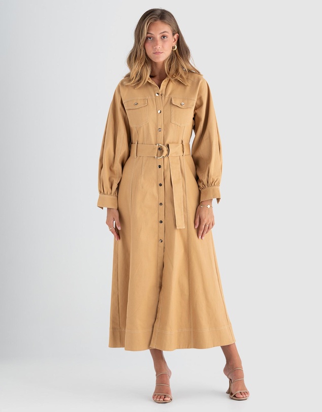 Pasduchas - Abundance Shirt Midi Dress