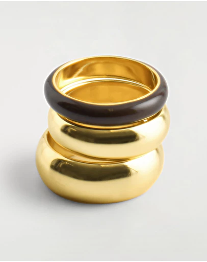 COS - 3-Pack Stacking Rings