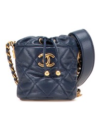 Pre-Loved by Azura Reborn - Pre-Loved chanel Stylish Bucket Bag with Chain Strap for Everyday Essentials
