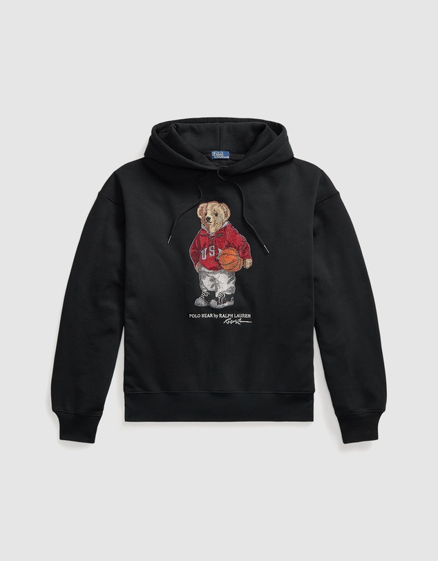 Polo Ralph Lauren - Rhinestone Polo Bear Fleece Hoodie