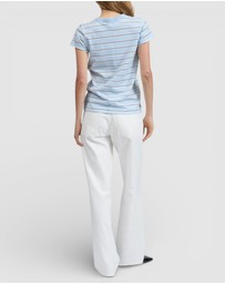 rag & bone - The Slub Striped Tee