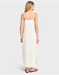 Academy Brand - Essential Linen Slip Dress