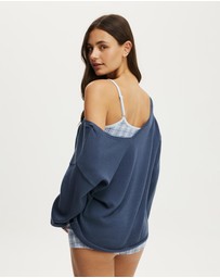 Cotton On Body - Relaxed V Neck Oversized Knit