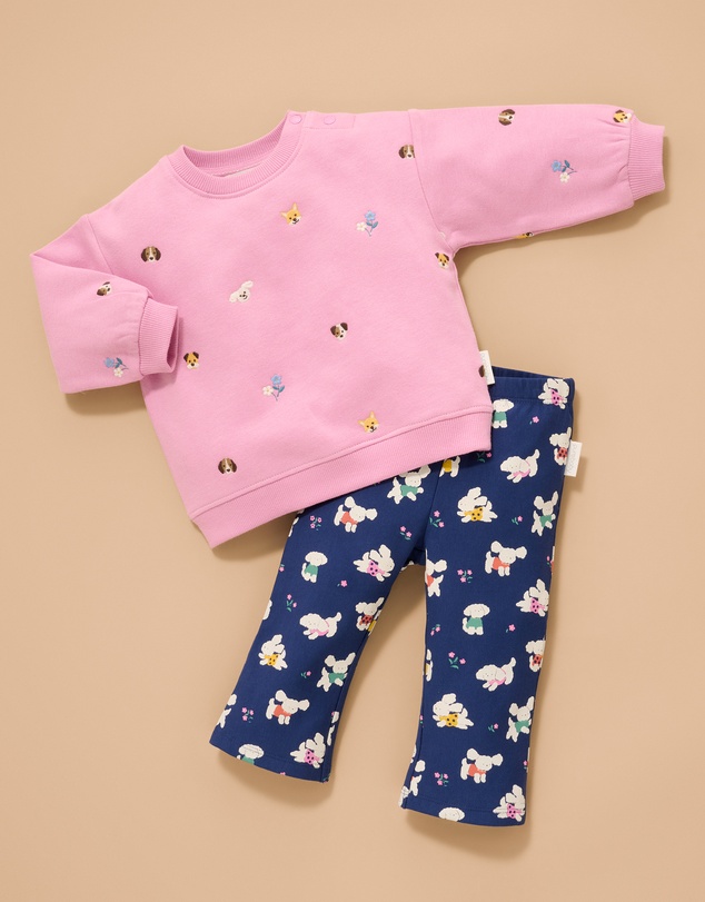 Purebaby - Flared Leggings-Kids-Babies