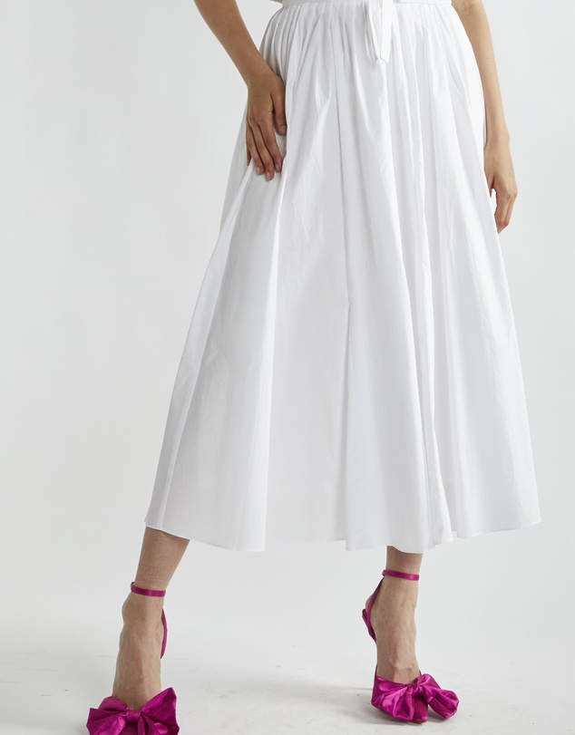 Glamorous - Pleated midi skirt