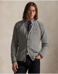 Polo Ralph Lauren - Cable-Knit Wool-Cashmere Cardigan
