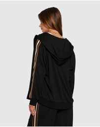 Belle & Bloom - Ready To Go Striped Sleeve Jacket