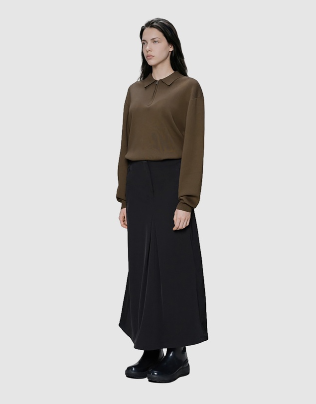RAINS - Tech Woven Skirt W Black