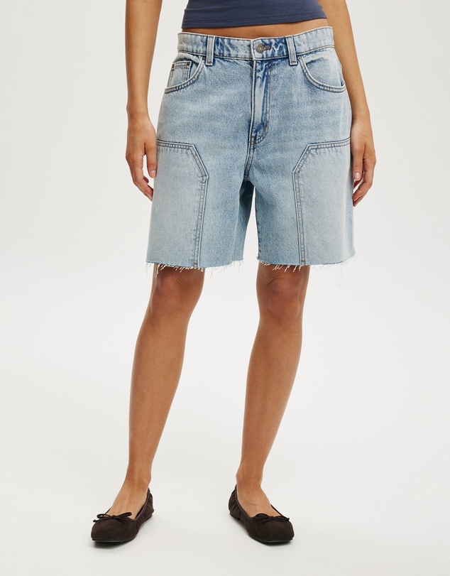 Cotton On - Relaxed Denim Short