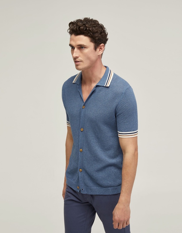 Oxford - Kenji Knitted Shirt