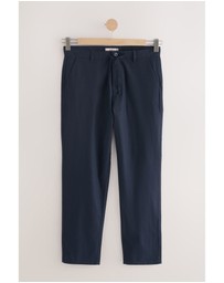 NEXT - Linen Cotton Chino Trousers Regular Fit