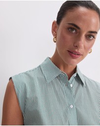 Sportscraft - Lily Voile Sleeveless Shirt