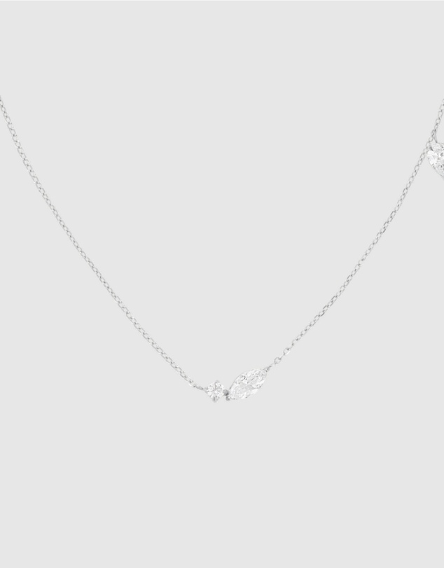 Rosefield - Mix Soft Silver-Tone Necklace