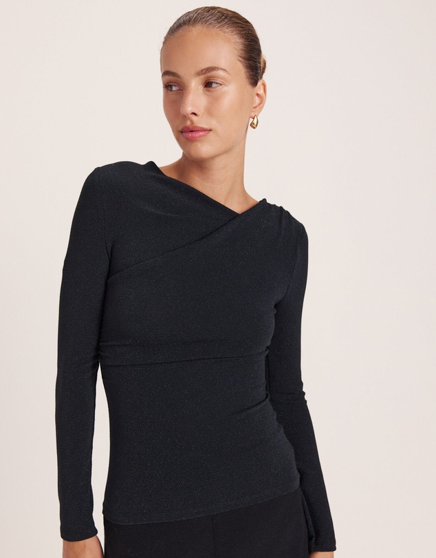 SABA - Birdie Sparkle Long Sleeve Top