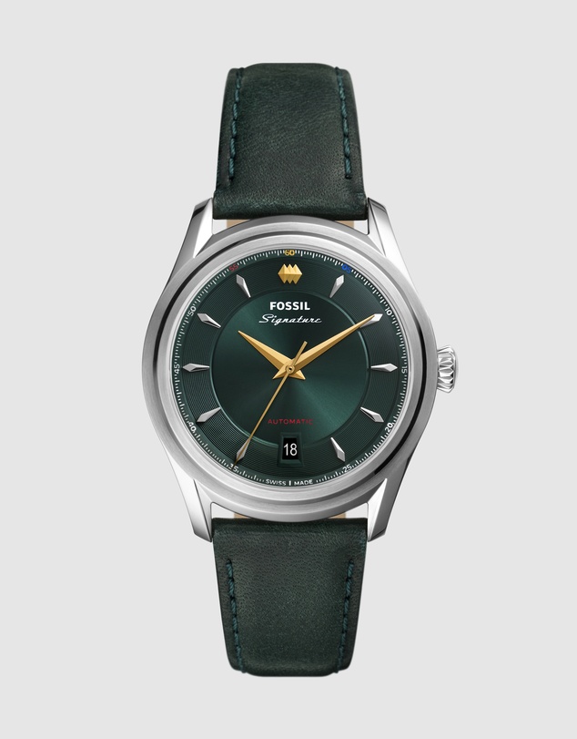 Fossil - Signature CS-1 Green Analogue Watch