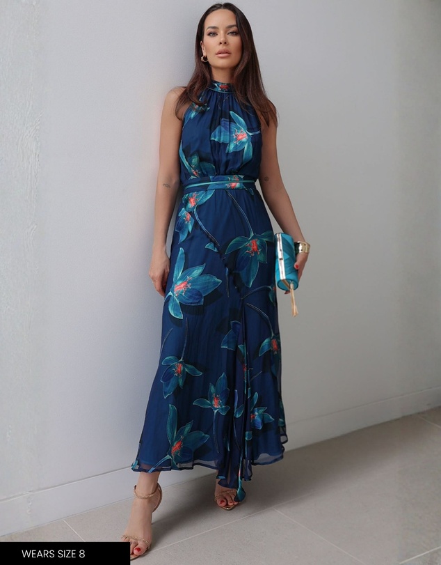 SACHA DRAKE - Topaz Testimony Midi Dress