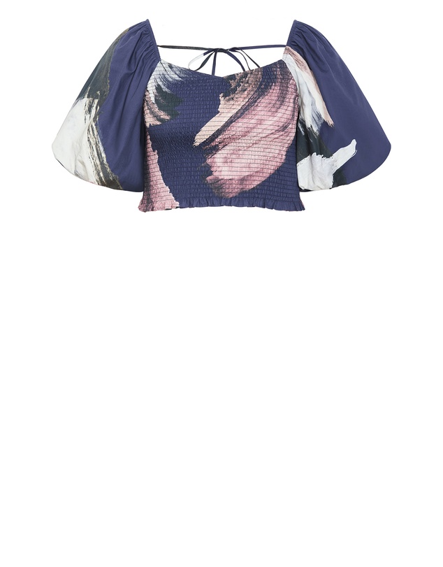 City Chic - Amari Geo Print Top