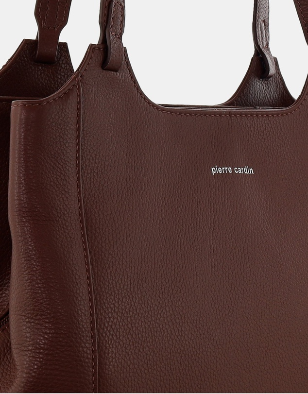 Pierre Cardin - Pierre Cardin Ladies Leather Tote
