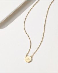 Mestige - Angel Number Necklace 222 - 18K Gold Plated