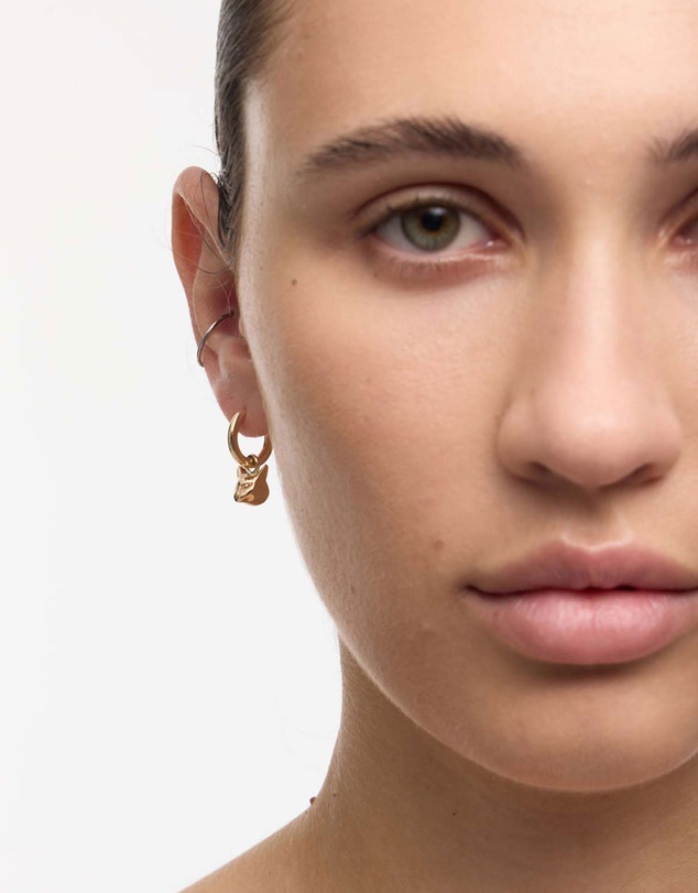 Meadowlark - Cat Charm Earrings