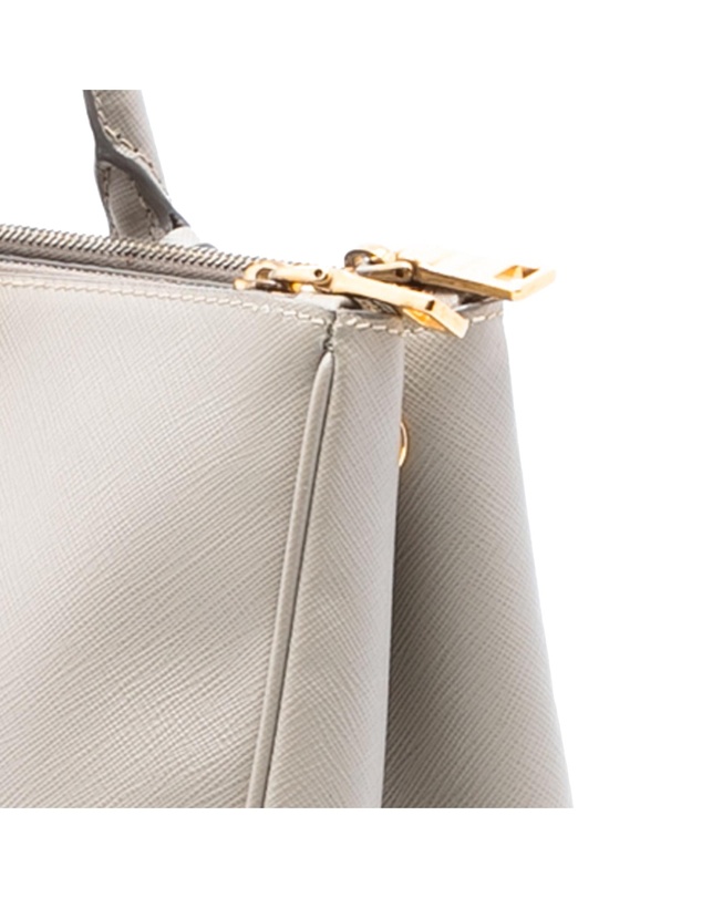 Pre-Loved by Azura Reborn - Pre-Loved Large Saffiano Lux Galleria Double Zip Tote