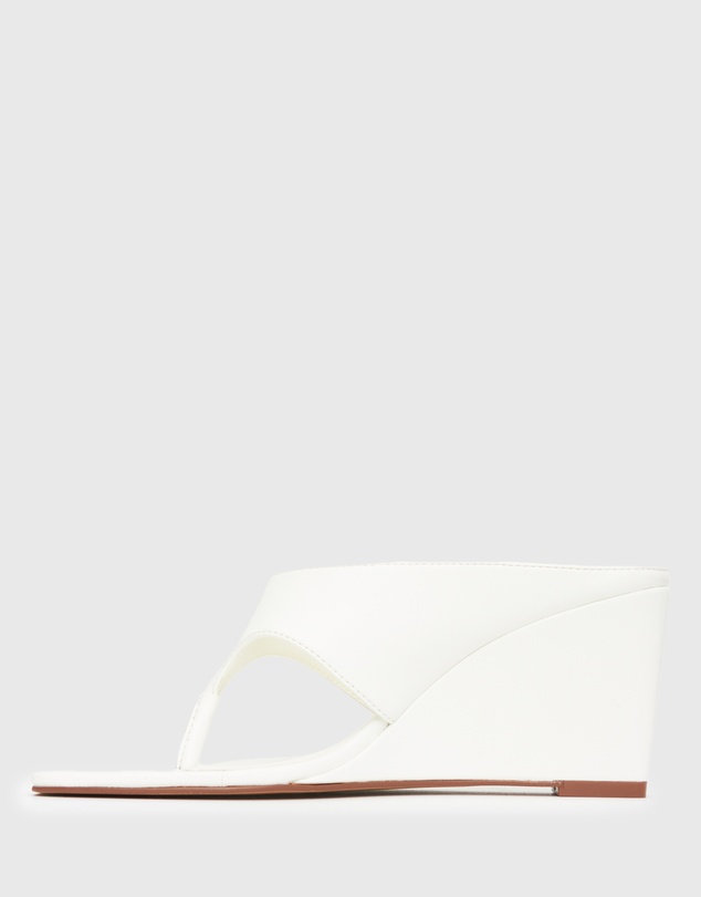Betts - Selene Square Toe Wedge Sandals