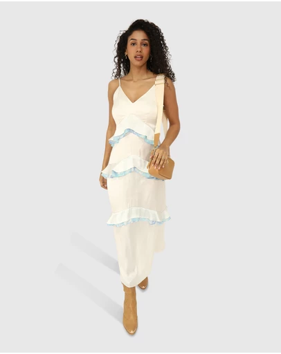 Belle & Bloom - Lovely Day Ruffle Maxi Dress