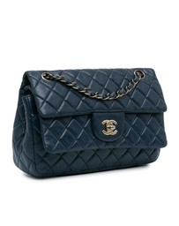 Pre-Loved by Azura Reborn - Pre-Loved CC Quilted Lambskin Double Flap