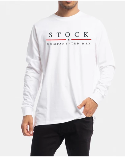 Stock & Co. - Red Line Long Sleeve Tee