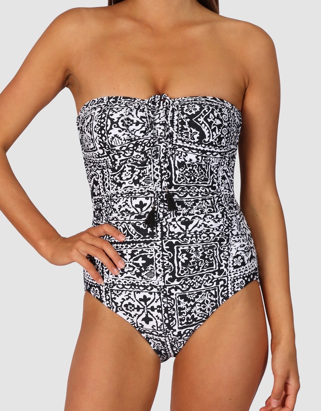 Baku Swimwear - Havana Bandeau One Piece Swimsuit