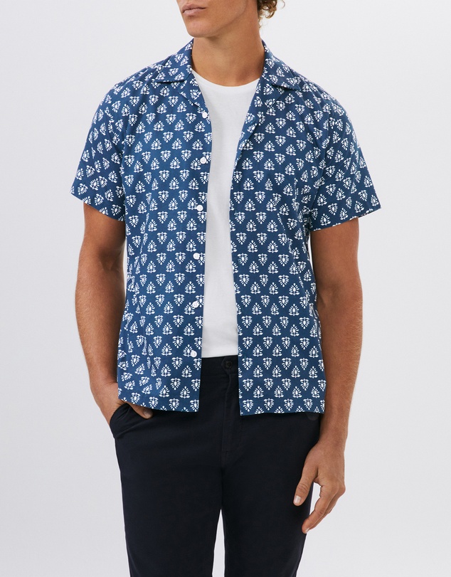 Van Heusen - Linen Cotton Blend Shirt
