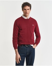 Gant - Classic Cotton Crew Neck Sweater