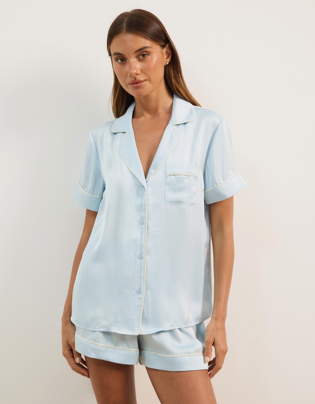 Atmos&Here - Lilah Short Satin PJ Set