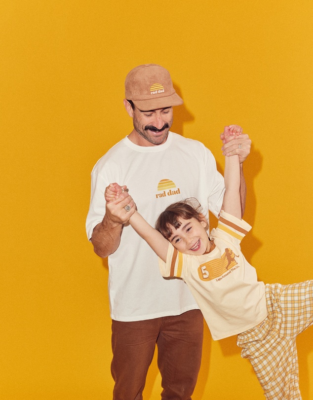 Banabae - Rad Dad Classic Tee - Natural