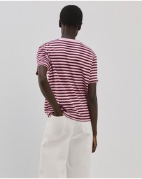 M.N.G - Striped Short-Sleeved T-Shirt