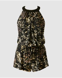 Magicsuit - Balinese Piper Shaping Underwired Halter Swim Romper
