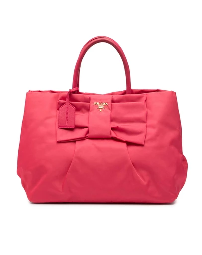 Pre-Loved by Azura Reborn - Pre-Loved Tessuto Fiocco Bow Tote